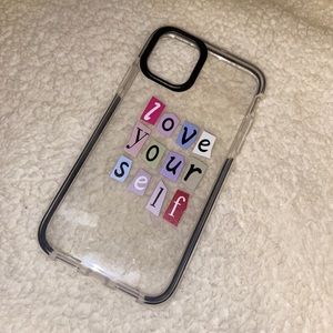 “Love yourself” phone case